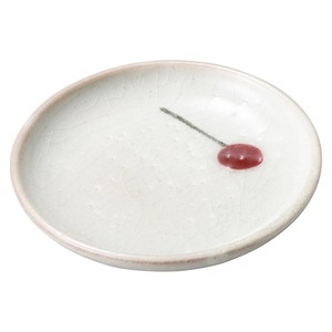 Shigaraki ware Small Plate Cherry 11cm