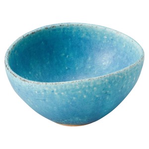 【信楽焼】青彩釉　深豆鉢