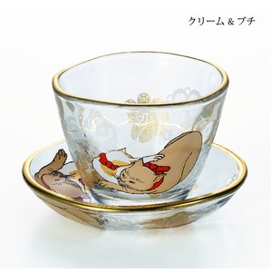 Drinkware Cat Cake Edo-cat Glass Made in Japan