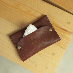 Genuine Leather Pocket Tissue Case