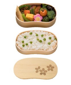 Bento Box Wooden Sakura