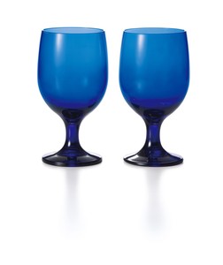 Plates Gift Sets Run Blue Glass