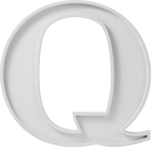 【雑貨】アルファベットベース　Q