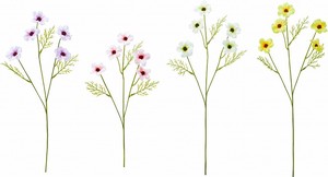 Artificial Plant Flower Pick Pastel