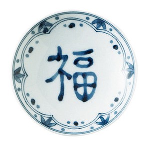 ≪受注生産≫【藍凛堂】福福 ZO3寸皿 [日本製 美濃焼］
