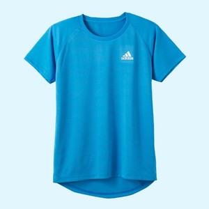 【グンゼ】adidas　クルーネックワンポイントTシャツ（ボーイズ）