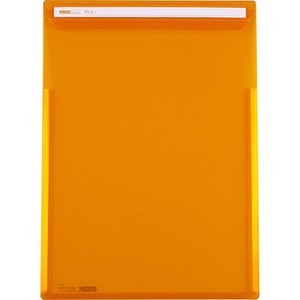 セキセイ アクティフV フリップファイル A4 縦型 オレンジ ACT-5911-51