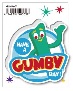GUMBY-01 HAVE A GUMBY DAY! ガンビー クレイアニメ アメリカン雑貨 アメリカ キャラクター 【2019新作】