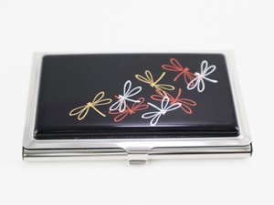 Business Card Case Dragonfly Echizen Lacquerware Card Business Made in Japan