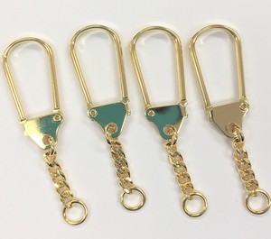 Smart type With chain Key Ring Gold