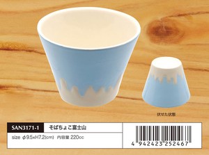小钵碗 富士山 荞麦猪口