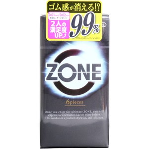 ZONE(ゾーン) コンドーム 6個入【避妊具・潤滑剤】