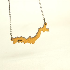 Stainless Steel Chain Design Necklace Japanese Islands