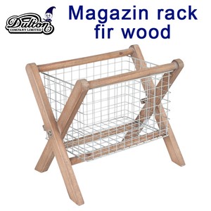 Magazin rack fir wood