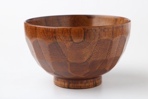 亀の甲羅柄・長寿祈願【木製】wooden bowl/亀甲汁椀　漆