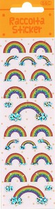 ラコルタ　スタンダードミニステッカー　レインボー　Rainbow　虹　キラキラ　ホログラム
