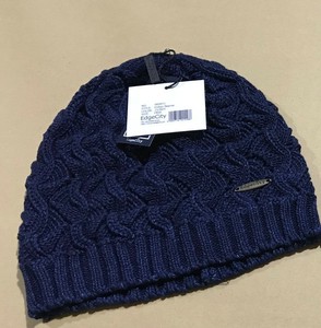 【日本製】【ニット帽】【メンズ】【帽子】【レディース】インディゴニットキャップ春夏SS