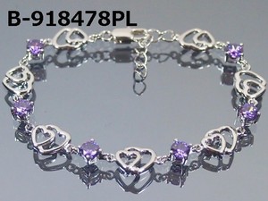 Cubic Zirconia Bracelet Ladies'