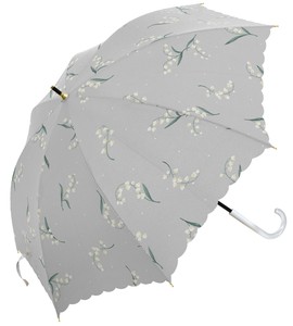 Short 50 cm All Weather Umbrella Lily Of The Valley 9 9 9 Countermeasure