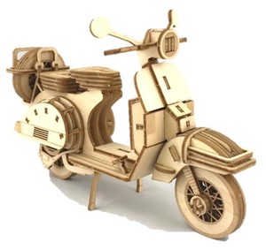 Wooden Puzzle Scooter