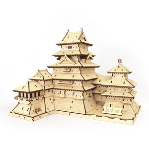 木製パズル　ki-gu-mi　松本城