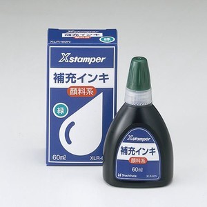 シヤチハタ 顔料系インキ60ML 緑 XLR-60Nﾐﾄﾞﾘ 00024022