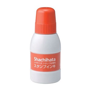シヤチハタ スタンプ台専用インキ 小瓶 朱 SGN-40-OR 00067951