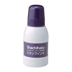 シヤチハタ スタンプ台専用インキ 小瓶 紫 SGN-40-V 00067952