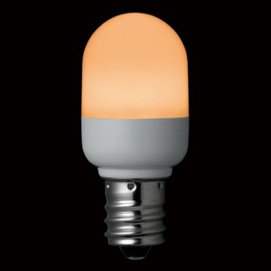 LED常夜灯 ナツメ形 電球色 口金E12　LDT1LHE12