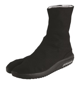 Tabi Shoes MARUGO Air Jog V(five) Velcro ALL Black