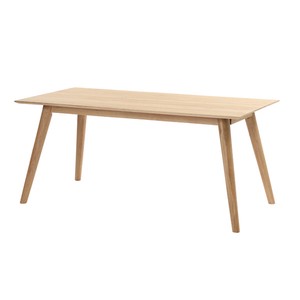 Natural Oak Solid Wood Dining Table
