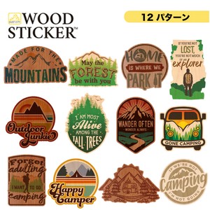 Sticker Wood Sticker Series SC