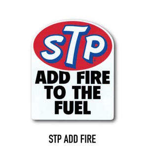 STICKER【STP ADD FIRE】ステッカー アメリカン雑貨