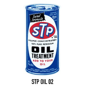 STICKER【STP OIL 02】ステッカー アメリカン雑貨