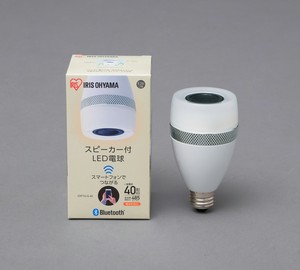 【新生活】【LED電球】スピーカー付LED電球