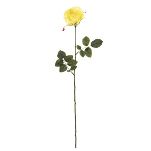 【セール品】MAGIQ　ルナミシェルローズ　＃LEMON　バラ　造花