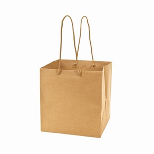 アレンジバッグS　未晒　5枚入　紙袋　フラワーアレンジメント　手提げ袋　店舗用資材