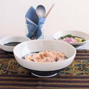 ≪メーカー取寄≫トビカンナ 藍 麺鉢