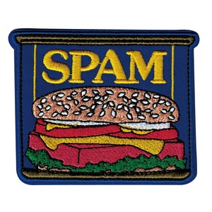 WAPPEN【SPAM CAN】ワッペン スパム リメイク アメリカン雑貨