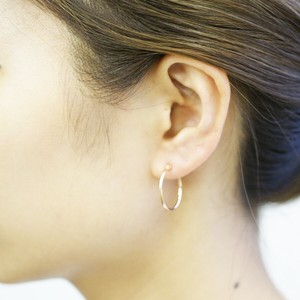 树脂耳针耳环 18mm 日本制造