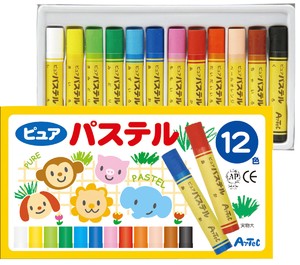 Crayons Pastel 12-colors