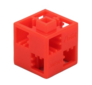 Artecブロック　基本四角　24P　赤