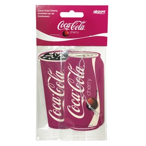 AIR FRESHENER CHERRY COKE エアーフレッシュナー コカコーラ 芳香剤 アメリカン雑貨