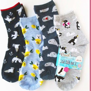 Crew Socks Series Penguin cool Rayon Socks Gull