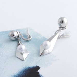 Earring Metal Pearl Earring