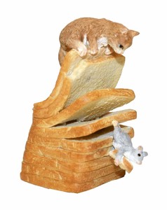 Object/Ornament Mini Cat Bread