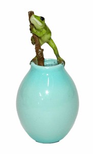 Object/Ornament Frog Vases