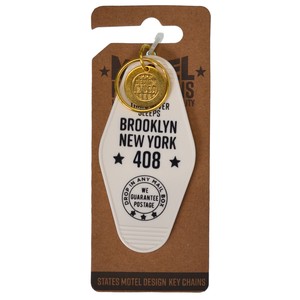 MOTEL KEY CHAIN NEWYORK　ビンテージ感溢れるアメリカンなモーテルキーホルダー！