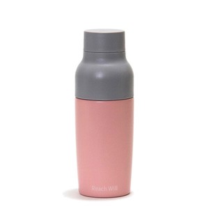 Water Bottle Stainless-steel Pink 380ml