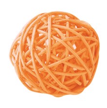 カラフルラタンボール　D−76M　6コイリ　オレンジ